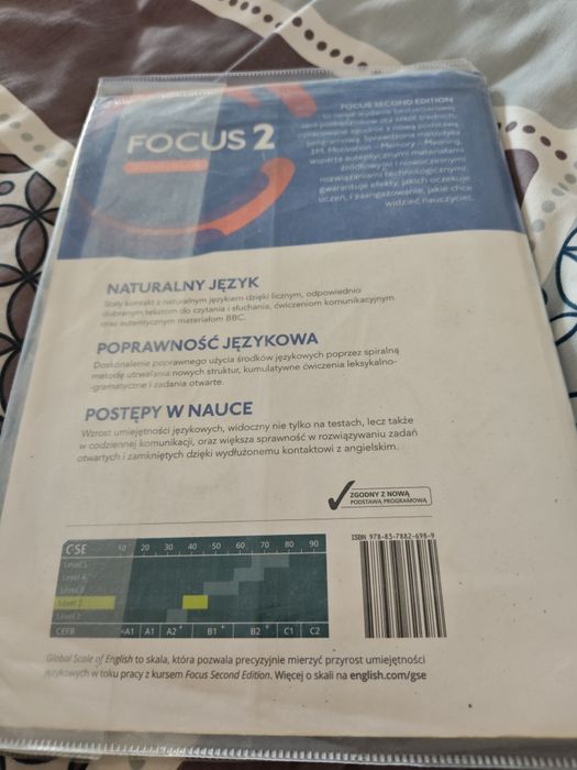 Podręcznik Focus 2 Second Edition (A2+/B1) Pearson - Liceum / Technikum