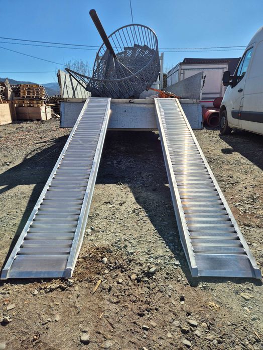 Najazdy aluminiowe do załadunku, duży wybór 1m-5m do 25t
