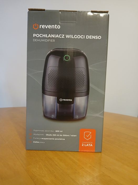 Osuszacz powietrza pochłaniacz wilgoci - Revento Denso 700 ml (cichy)
