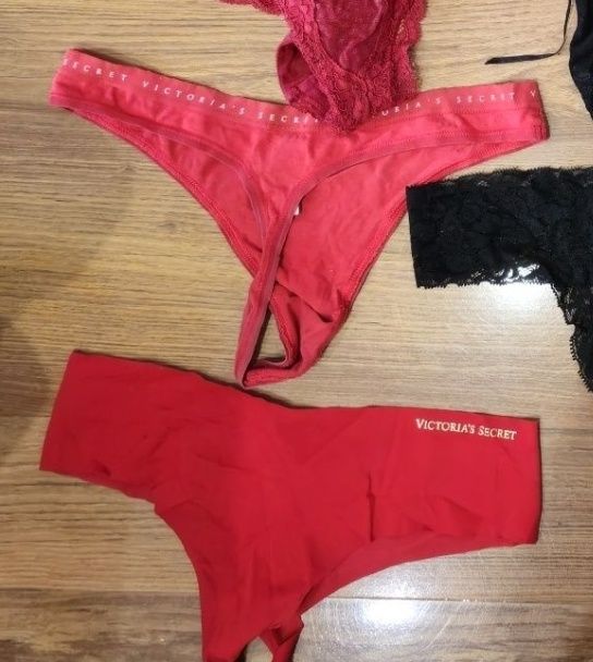 Трусики трусы б/у  Victoria's Secret,  pink и другие