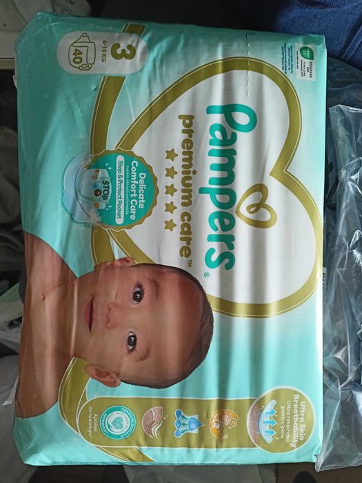 Pampers premium cafe 3 nowe