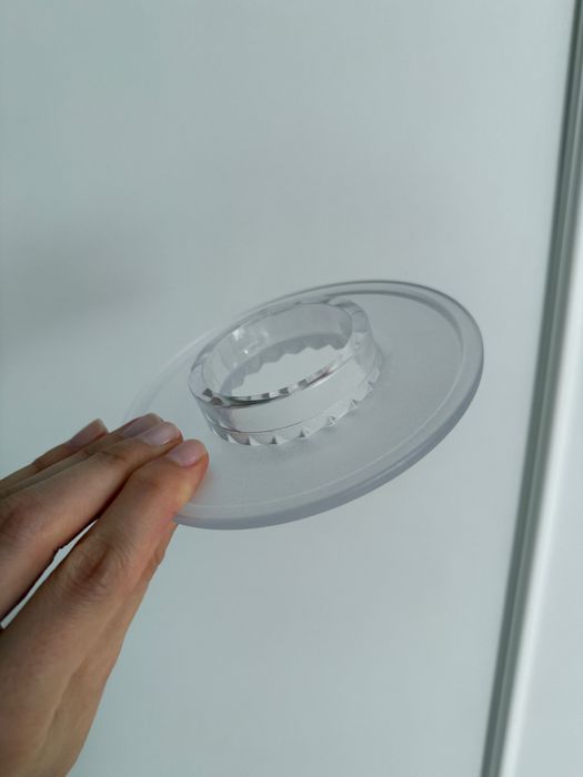 Origami dripper V60-02 różowy z krążkiem