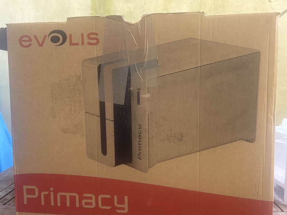 Maquima impressora Evolis/top semi nova