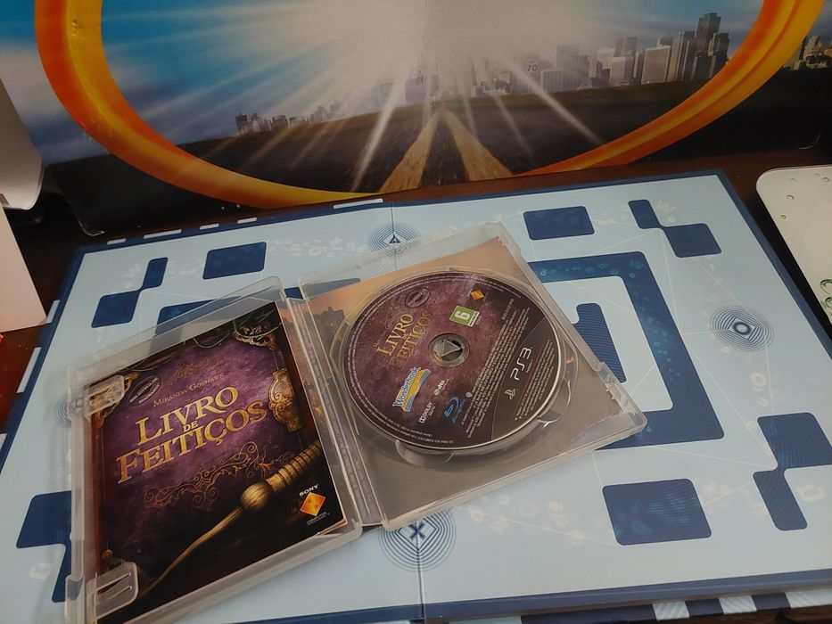 Wonderbook + jogo livro dos feitiços ps3