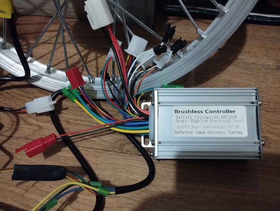 Набор электроскутер(мотор -колесо переднее 48В,350Вт,18 дюймов).
