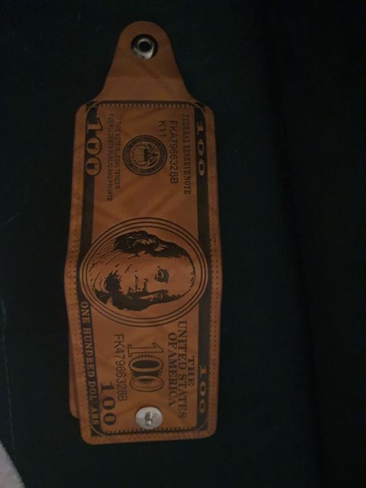 Portfel Damski Męski Camel 100 Dolarów Sto Dollars
