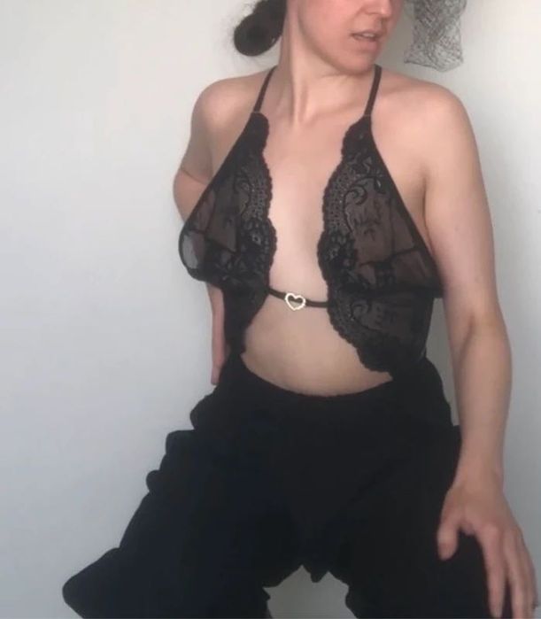 Amour Lace Open-Back Bodysuit
