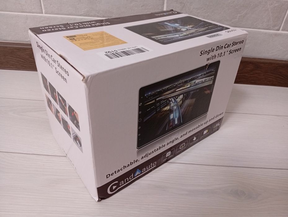 Магнітола Android (10.1 дюйма) - 1din (CarPlay - AndroidAuto)