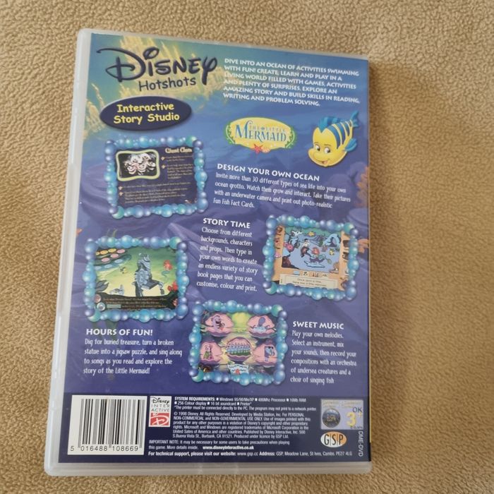 The Little Mermaid PC Gry dla dzieciaków