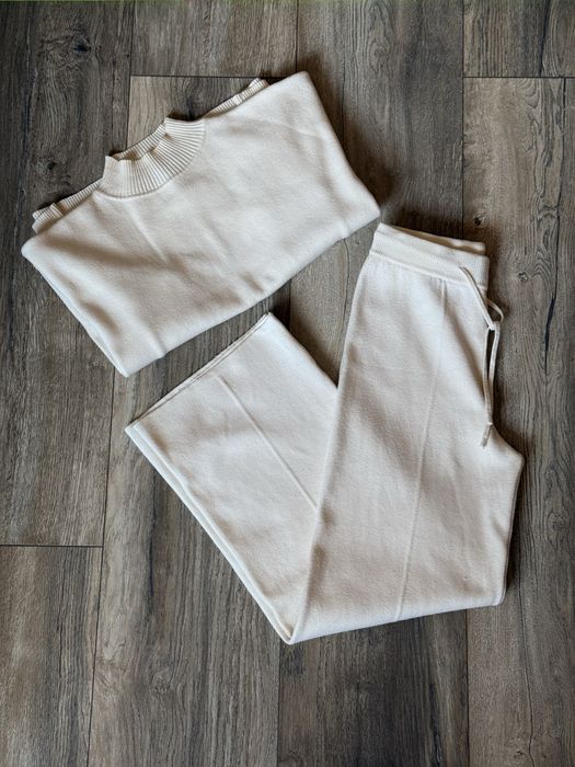 Solmar трикотажний жіночий костюм, р S, палаццо, бавовняний, щільний