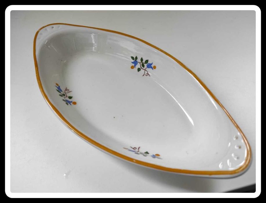 Półmisek 24 cm x 12 cm Lubiana kwiatki