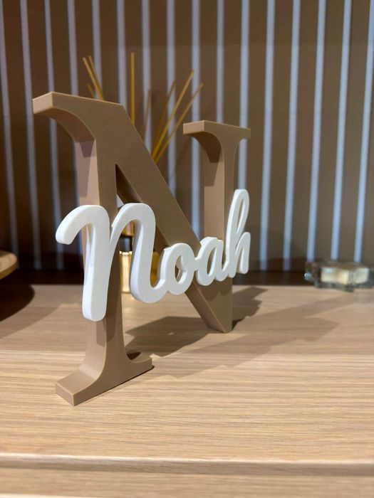 Nome Personalizado em Impressão 3D