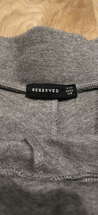 Reserved szara spódnica XS