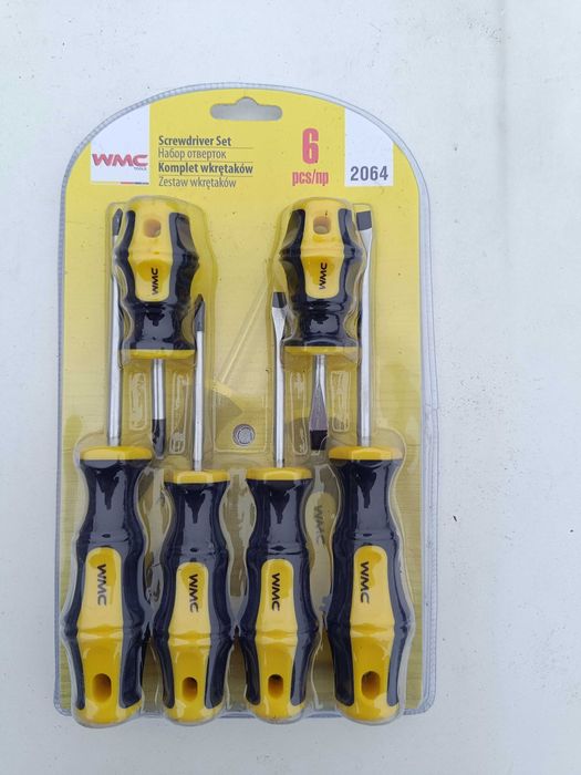 Zestaw wkrętaków śrubokrętów