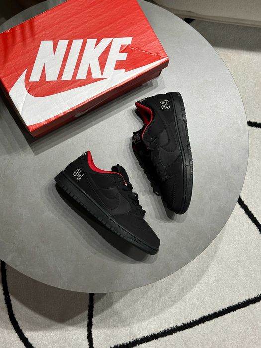 !SALE! Кросівки Nike SB Dunk Supreme Black 37 38 39 40 41 42 43 44 45