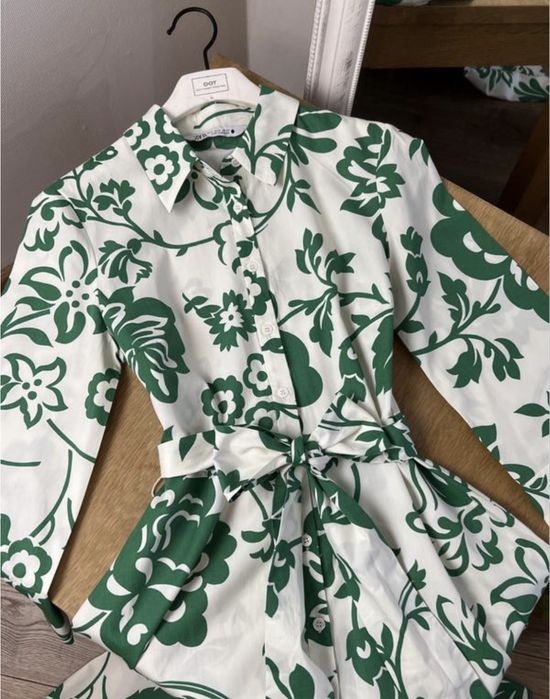 Сукня Zara льон/ хлопок S