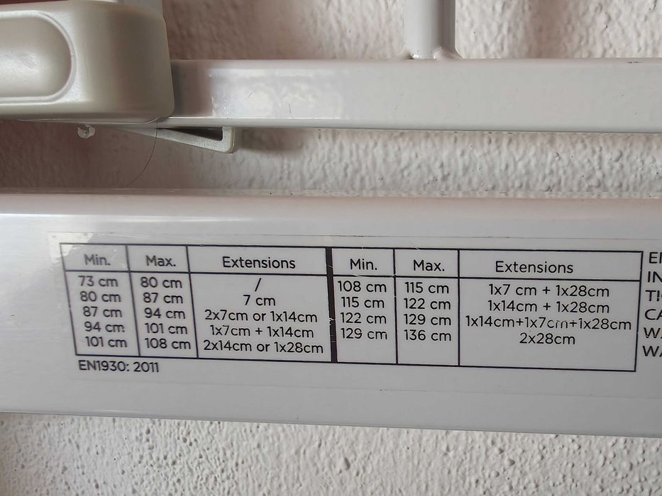 Barreira para escadas