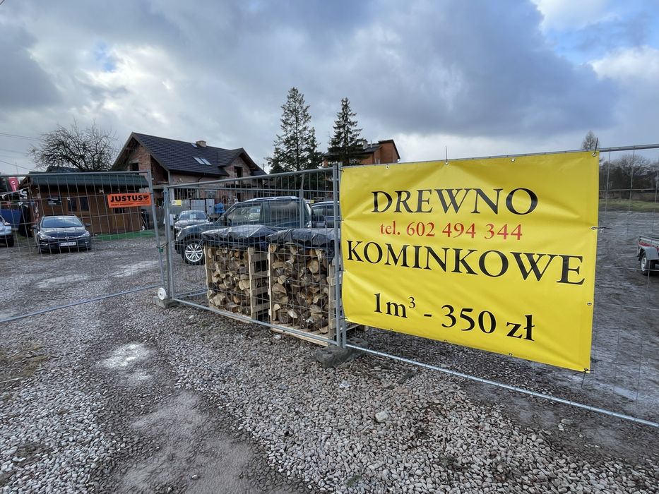 Drewno kominkowe suche - dąb/brzoza