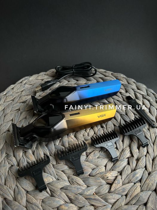 ‼️РОЗПРОДАЖ‼️Тример VGR TrimElite для стрижки бороди голови окантовки