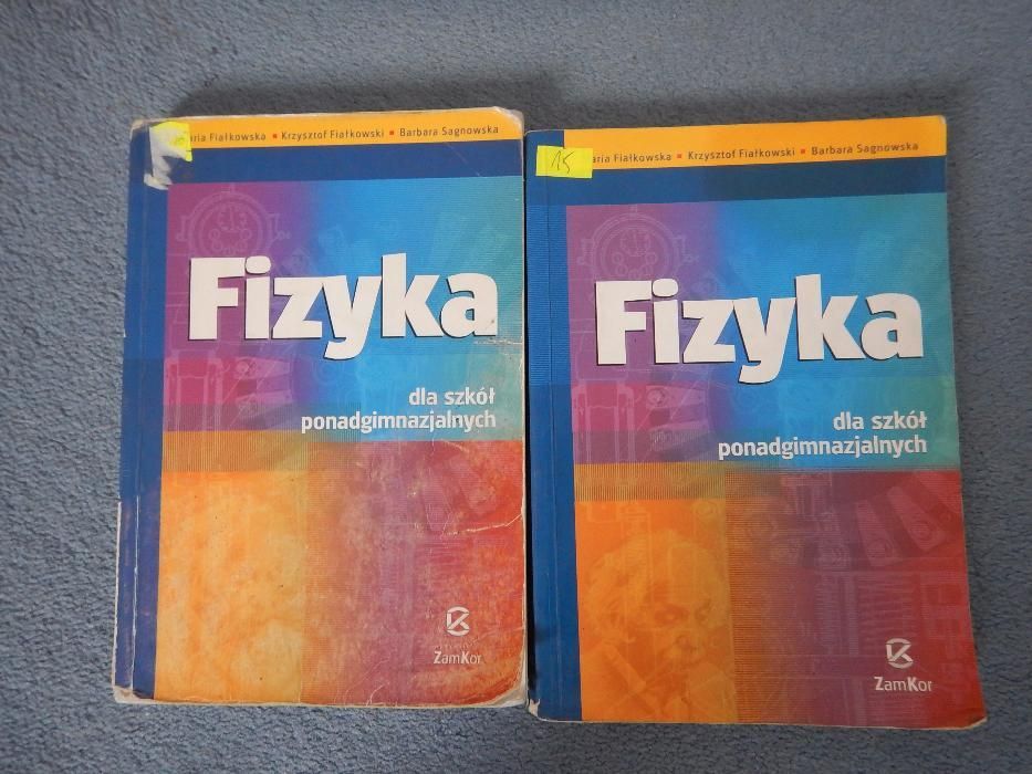 Fizyka dla szkół ponadgimnazjalnych liceum, podręcznik
