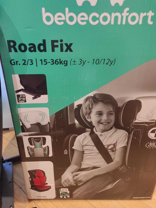 Cadeira auto com Isofix e garantia de 6 meses