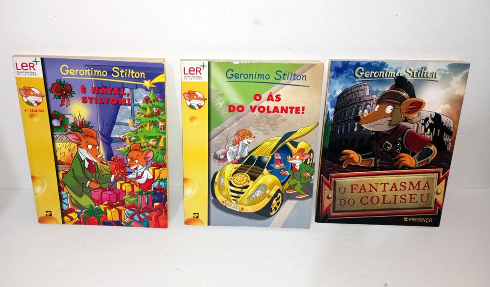 Livros do Gerónimo Stilton - mais nas restantes fotografias