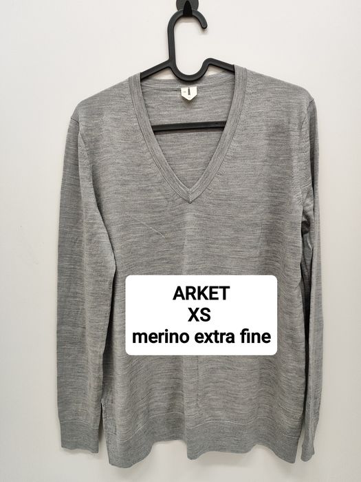 Sweter Arket XS merino wool