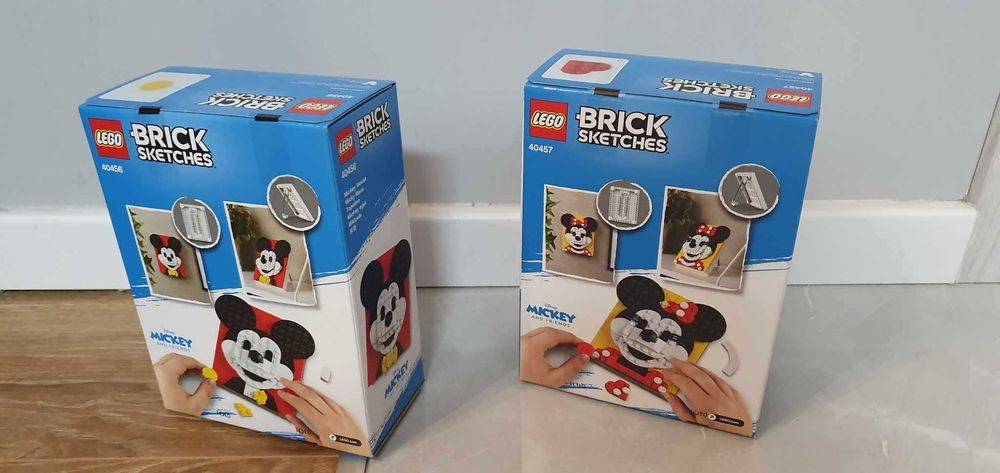 LEGO Brick Sketches 40456, 40457