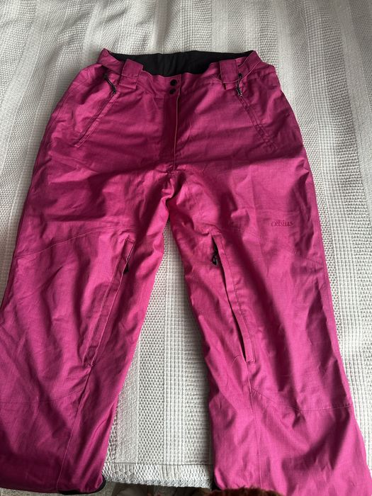 Лыжные штаны розового цвета/лижні штани жіночі