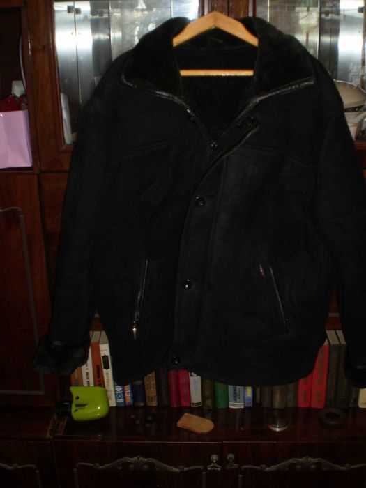 Мужская теплая дубленка