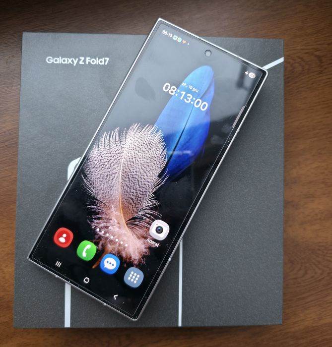 Samsung Galaxy Fold 7 256GB srebrny komplet GW