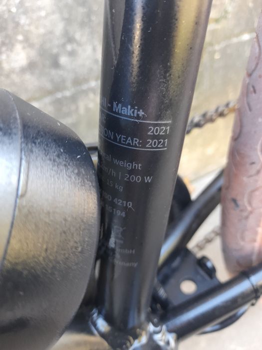 Електровелосипед Sushi Maki Plus 28