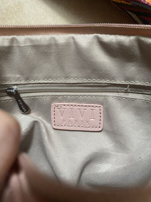 Сумка середнього розміру Vivo Paris шкіряна
