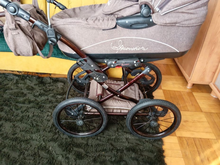 Wózek 2w1 do kołysania .