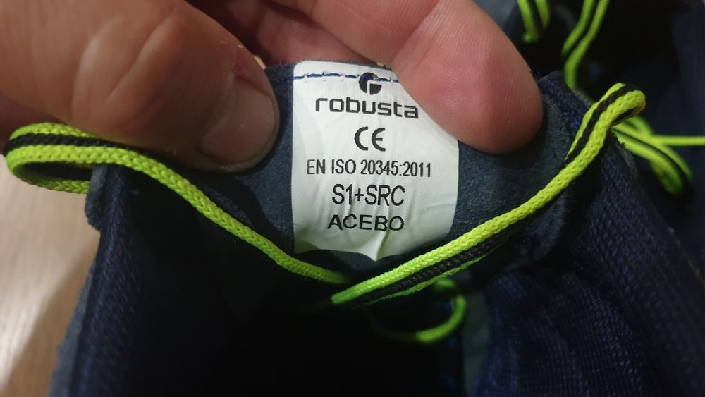 Sapatos de segurança Robusta Tam. 34