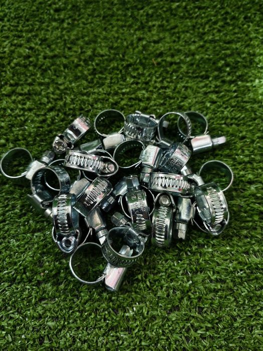 Хомут черв'ячний оцинкований 10-16 мм