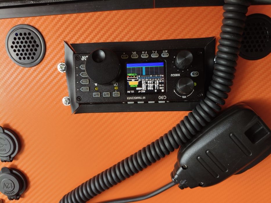 Xiegu  G90, gobox, stacja mobilna,
