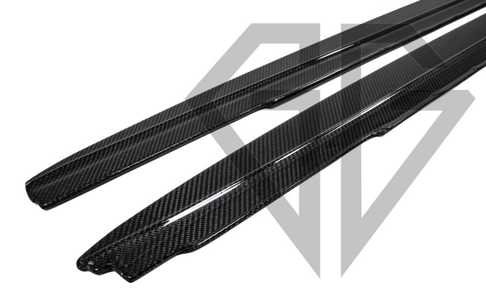 Карбонові накладки на пороги BMW M5 F90 леза M-Performance бмв Carbon