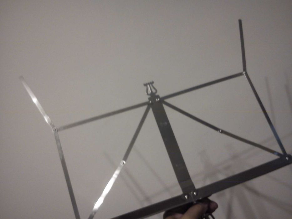 statyw K&M na nuty obraz 140/34 chrom stal nierdzewna regulowany