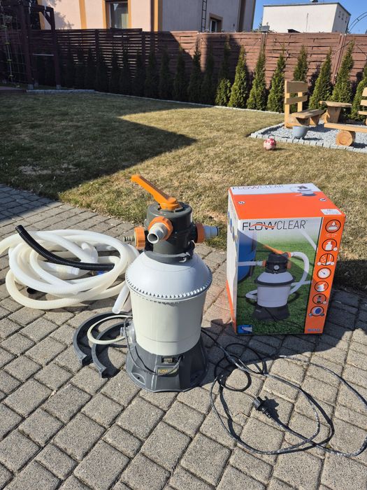 Pompa piaskowa Bestway Flowclear do basenu, 3000l/h, sprawna jak nowa