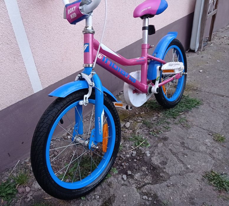 Rowerek dla dziewczynki Indiana Roxy kid. 16"stan idealny!!