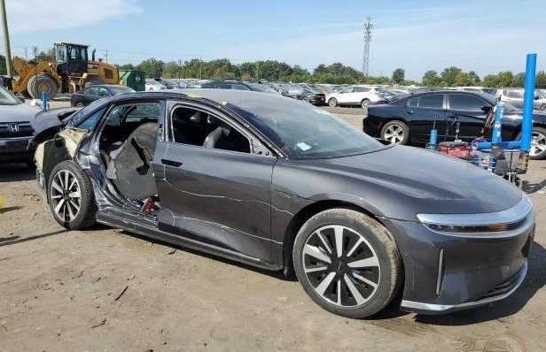 Високовольтна батарея 116 кВт Lucid Motors Air Grand Touring 2022 Gray