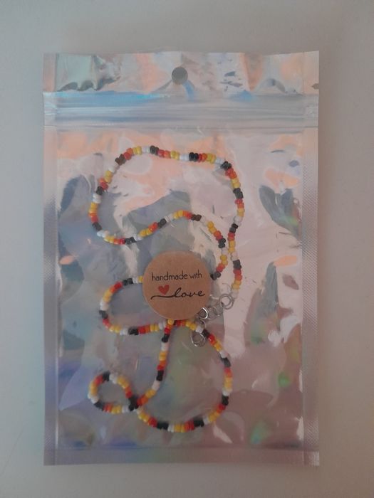 Ręcznie robiony naszyjnik