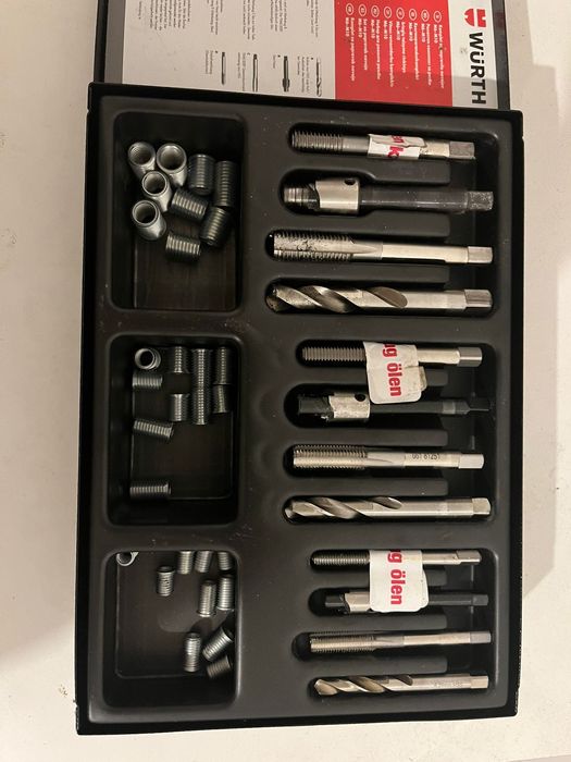 Kit reparação de roscas Whurth
