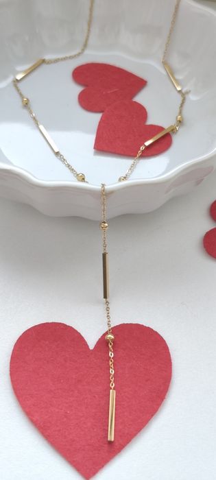 Łańcuszek krawata ze stali nierdzewnej