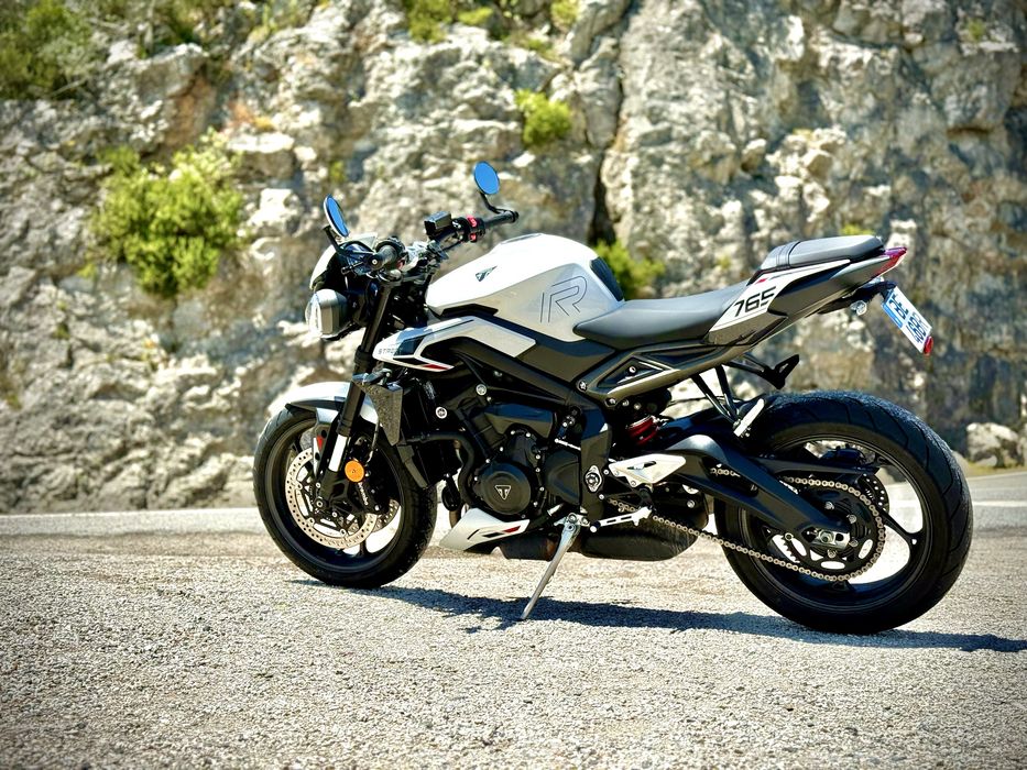 Triumph Street Triple 765 R (2023) | 5.039 km | Garantia até 09/2027 | Vários Extras