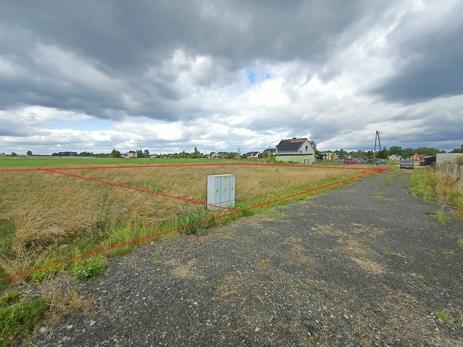 Działka budowlano-usługowa 1400m2, media, MPZP | Kielcza blisko Gliwic