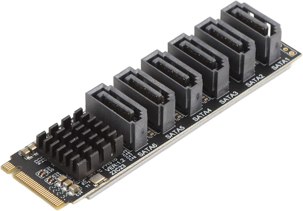 Nvme на 6x SATA PH516