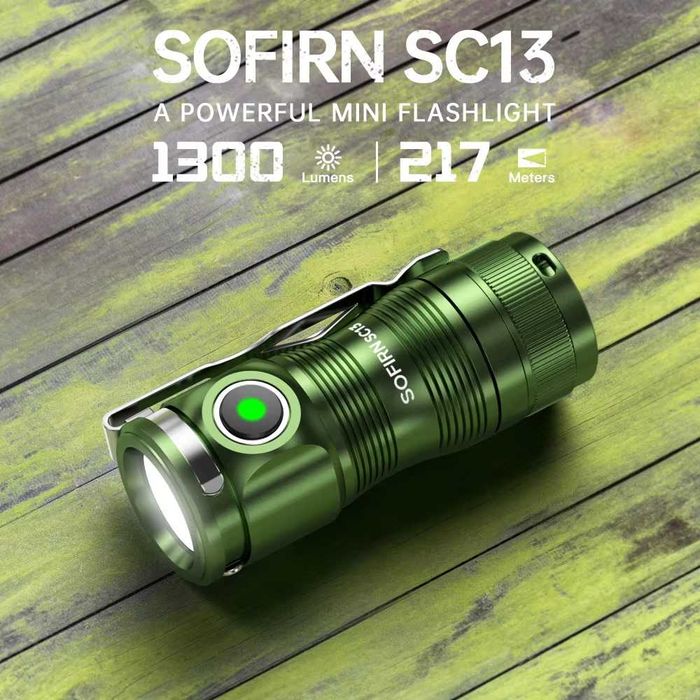 Sofirn SC13 mini - 1300lm - mało Używana