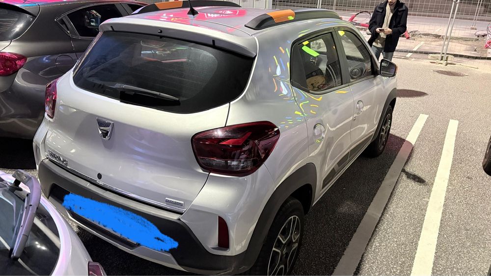 Dacia spring electrico tvde 200 km autonomia